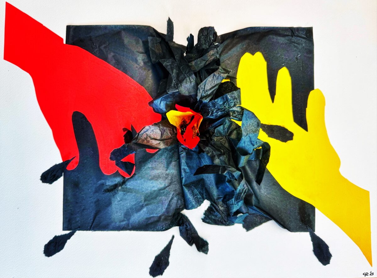 Kunst-CDRowell-Metastase-Collage-Relief