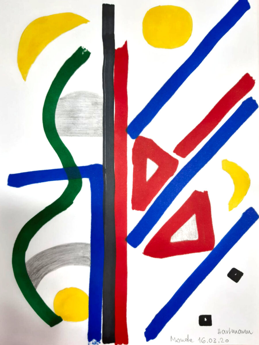 Kunst Ulrich Hartmann - Monde